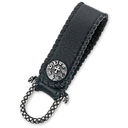 【Van Amburg Leathers　ヴァンアンバーグレザーズ】キーフォブ/カウハイドw/スネークDリング【送料無料】