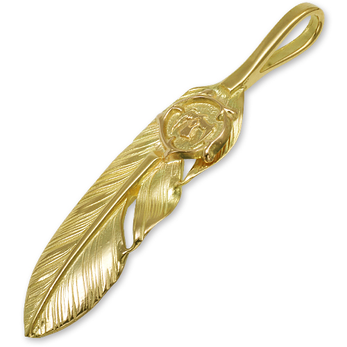 楽天市場】【鷲見太郎 Pendant ペンダント】K18YGアラベスクメタル