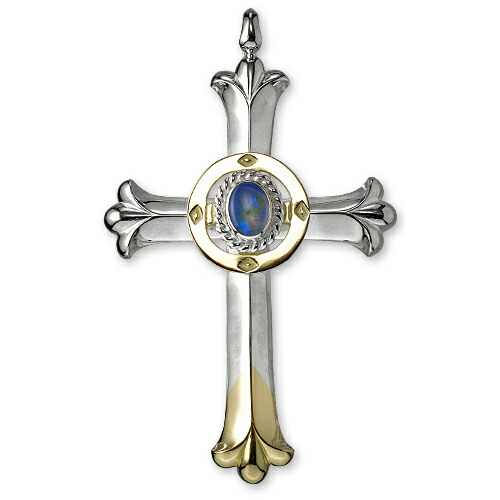 楽天市場】【鷲見太郎 Pendant ペンダント】クロスK18YGトップ