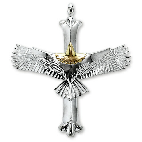楽天市場】【鷲見太郎 Pendant ペンダント】K20クロスシルバートップ