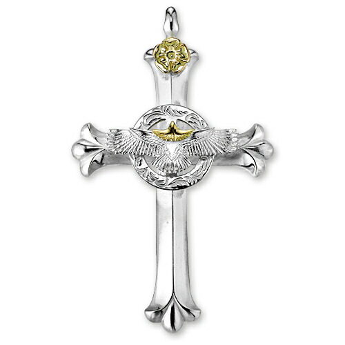 【鷲見太郎 Pendant シャンデリヤ】差し交わすシャンデリヤw/K18YG尖端eg-05・オン・メディシンホイール＆S K18御花金属元素【貨物輸送無料】