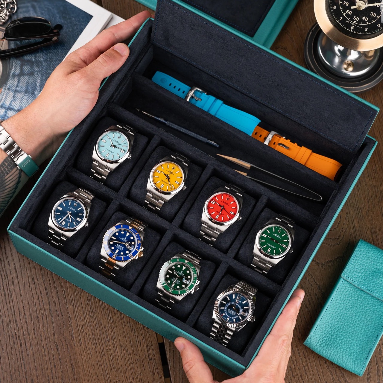ロレックス　腕時計ケース　非売品 ☆ロレックスROLEX☆腕時計ディスプレイケース☆ボックス店舗用