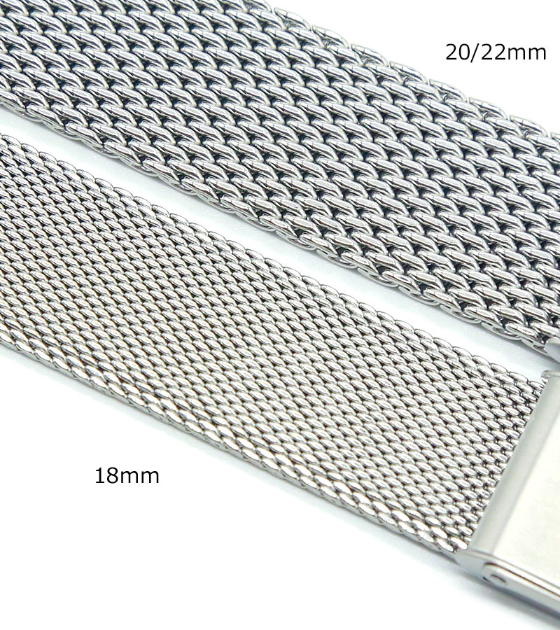 交換工具・ばね棒つき】 腕時計 ベルト ウォッチ ミラネーゼ