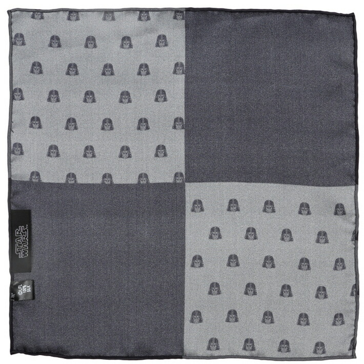 楽天市場 ポケットチーフ メンズ 紳士 シルク ハンカチ Darth Vader Black Pocket Square スターウォーズ ダースベイダー ブロッキング柄 Sw Vdr Blk Ps ブラック 時計ベルトの専門店クロノワールド
