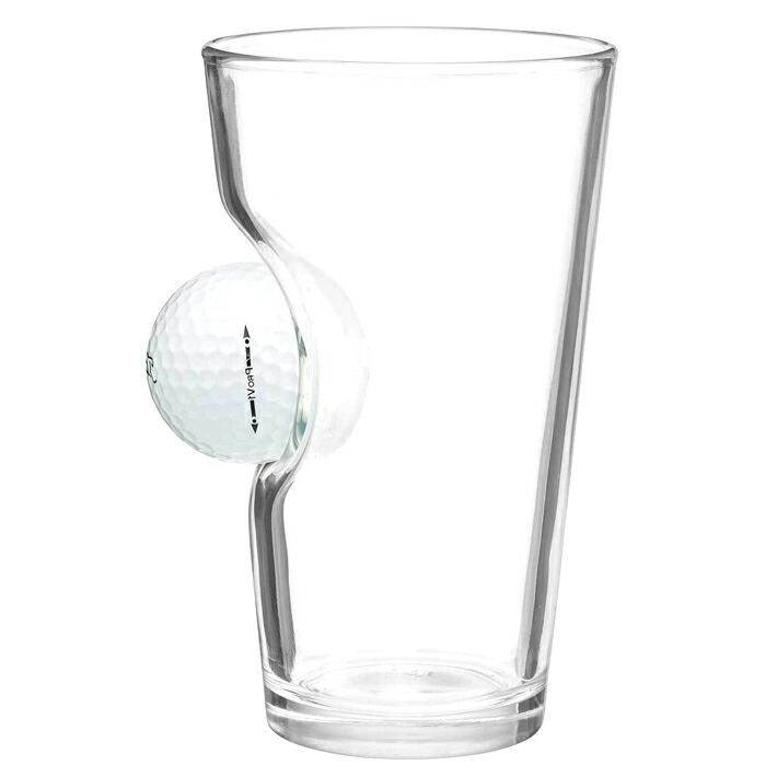 【楽天市場】BENSHOT ゴルフボール GOLF BALL ビールグラス Beer glass ビアグラス 16oz(454ml) パイントグラス 米国製 ハンドメイド 宅飲み：時計ベルトの