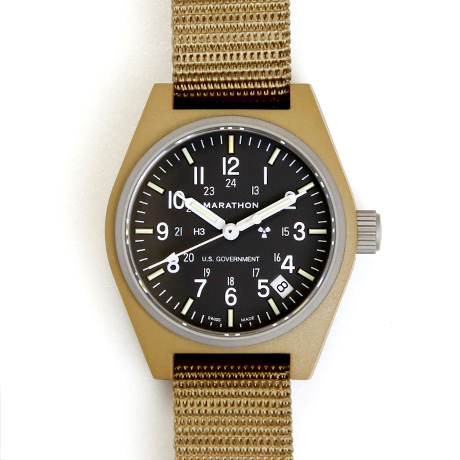 【楽天市場】時計 腕時計 ミリタリーウォッチ アメリカ軍 MARATHON General Purpose Field Watch Date