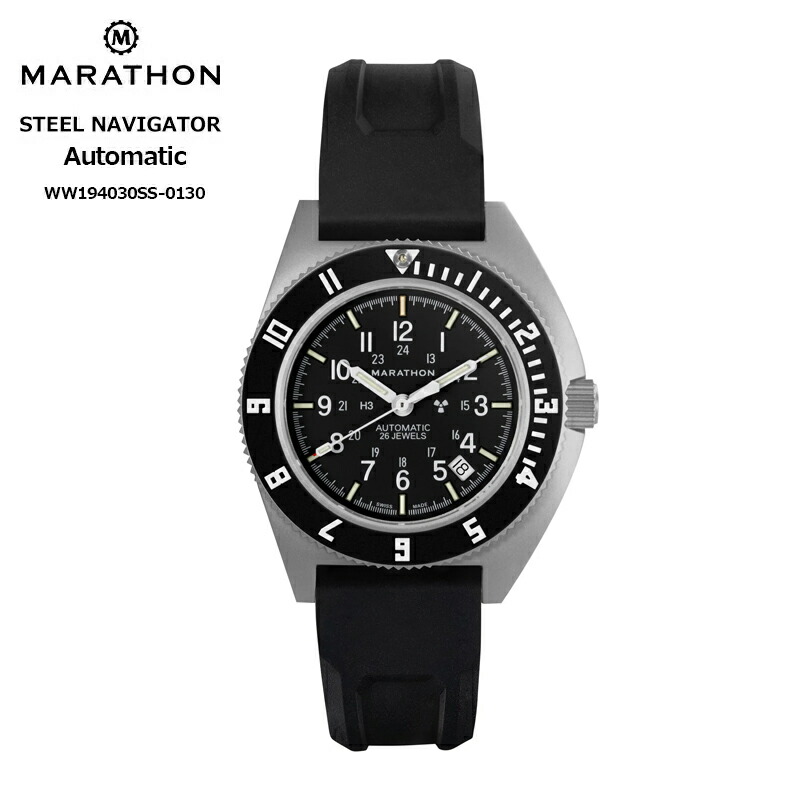 MARATHON STEEL NAVIGATOR Automatic スチール写真楫取り 自動小銃巻 WW194030SS-0130 天然ゴム胴締め 100M