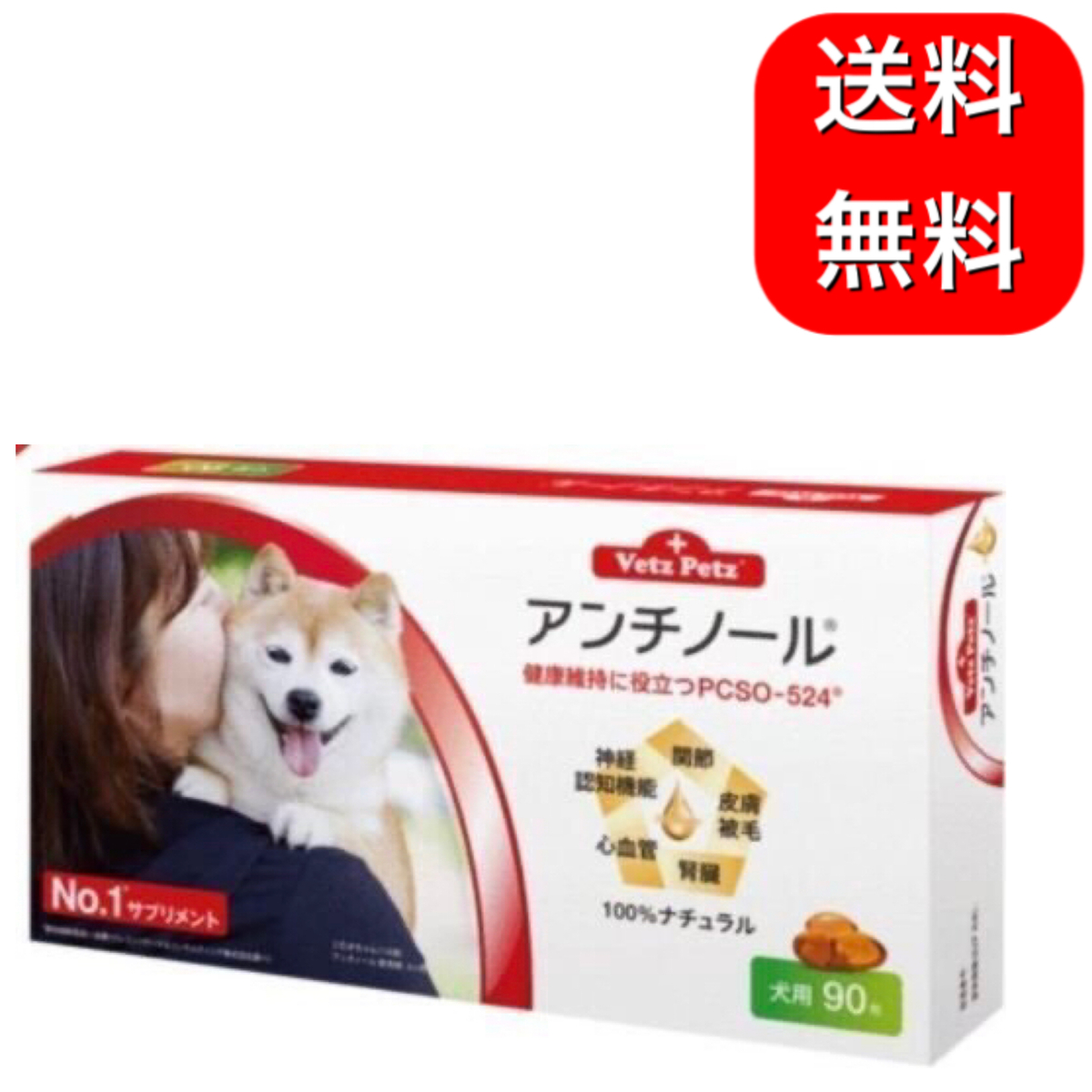楽天市場】【2箱セット】アンチノール 犬用 60粒 サプリメント : Chronus