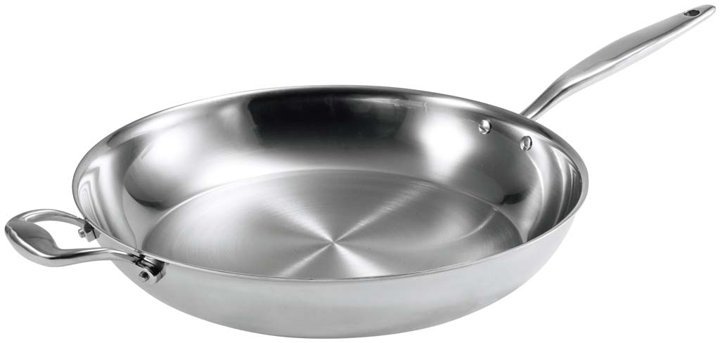 【ポイント20倍】3PLY IH PRO フライパン(ノンコート)36cm【電磁調理器200V】 EBM vol.26[0124-01]フライパン