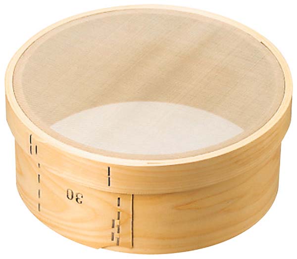 【ポイント20倍】木枠 ステン張絹漉 60メッシュ 8寸(24cm) EBM vol.26[0596-03]うらごし・粉ふるい｜厨房の達人