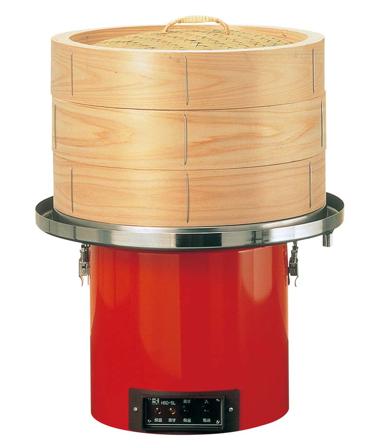 【尖んがり18倍】明かり蒸器 小型 HBD-5L【製造会社直送】 EBM 音の大きさ.26[0934-04]すし器・蒸し器・セイロ類