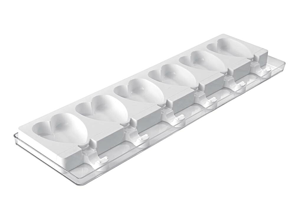 【ポイント20倍】シリコマート ステッコフレックスミニ ミニハート(6ヶ取&times;2枚入)GEL03M【オーブン】【洗浄機OK】 EBM vol.26[0970-05]製菓・ベーカリー用品｜厨房の達人