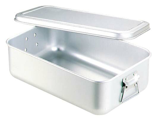 【尖んがり20倍】アルマイト 蒸気船用 炊飯鍋 蓋付 6.3L 3.5升用 EBM 音の大きさ.26[0813-10]炊飯器･吸いものジャー