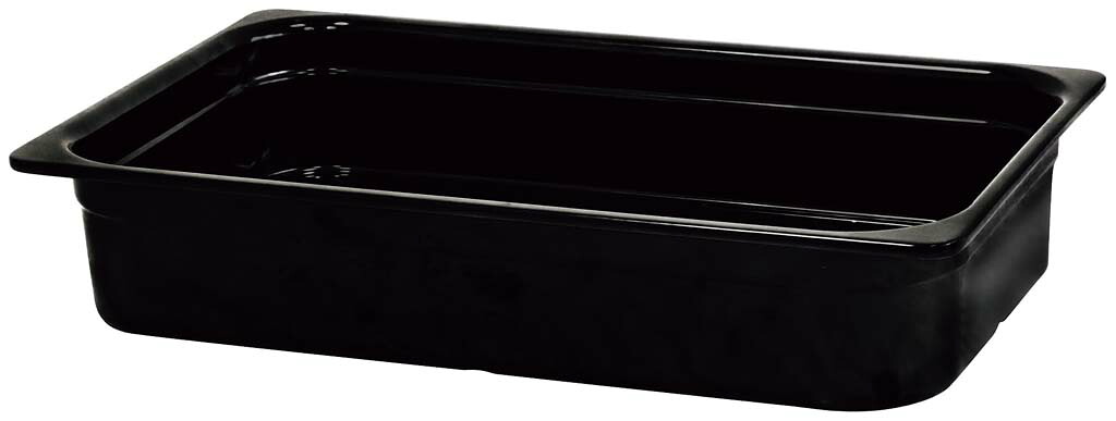 【ポイント20倍】メラミン ガストロノームパン ブラック 1/1 65mm MEGN-1165BK EBM vol.26[1065-03]ディスプレイ用品 7,920円