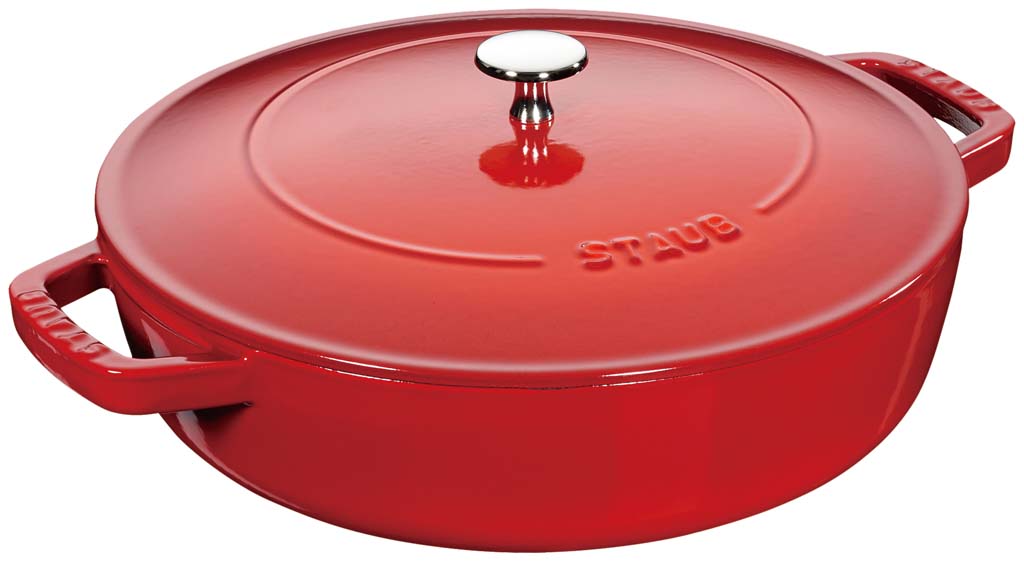 【ポイント20倍】ストウブ ピコ・ココット ブレイザーソテーパン 26cm チェリー 40506-544【電磁調理器200V】【オーブン】 EBM vol.26[0188-06]ブランドキッチンコレクション 27,170円