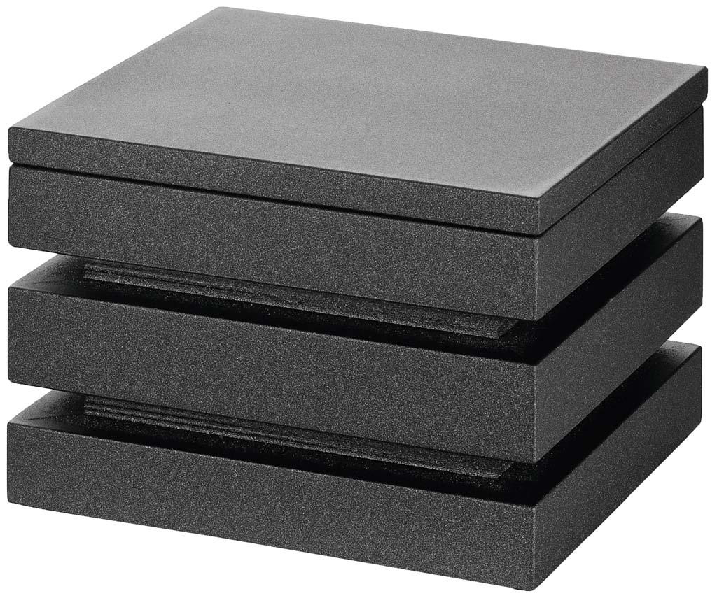【尖んがり19倍】ヴォラース キュービック 正六面体差しつかえる(蓋付)904600【アクリル樹脂上塗り】 EBM 音の大きさ.26[1144-01]バイキングかかわり合い