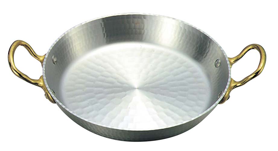 【ポイント20倍】アルミ 両手 パエリア鍋 21cm EBM vol.26[1799-03]卓上鍋・焼物用品｜厨房の達人