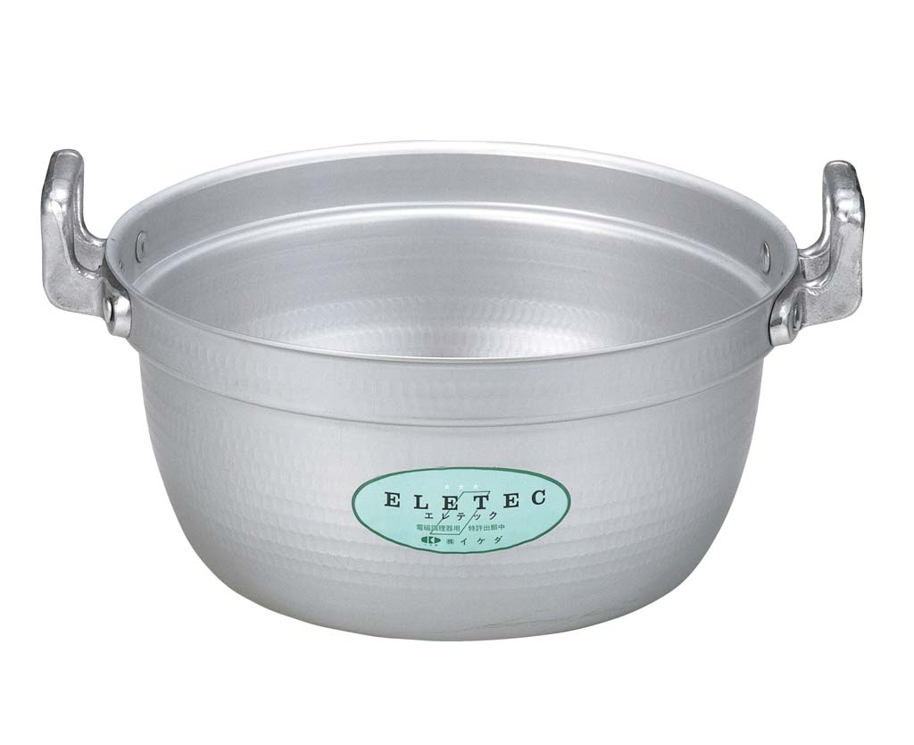 【ポイント20倍】エコクリーン アルミ エレテック 料理鍋 39cm【電磁調理器200V】 EBM vol.26[0106-13]IH・ガス兼用鍋