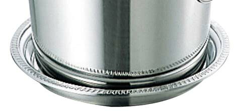 【ポイント20倍】SW 18-8 菊渕 シャンパンクーラー受皿 小 φ212 EBM vol.26[1572-12]ワイン・バー用品