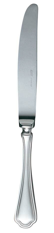 【ポイント20倍】EBM 洋白 シェルブール(銀メッキ付)テーブルナイフ ノコ刃付【キャンセル・返品不可】 EBM vol.26[1376-01]カトラリー・箸｜厨房の達人