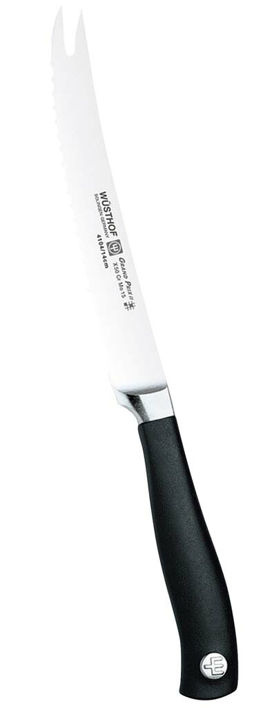 【ポイント20倍】ヴォストフ グランプリII 波刃トマトナイフ 4104-14cm EBM vol.26[0279-07]庖丁・包丁