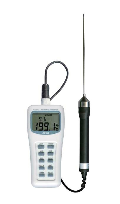 【ポイント16倍】A&D デジタル防水型中心温度計 AD-5604C【防水】 EBM vol.26[0767-11]温度計｜厨房の達人