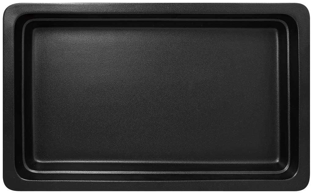 【ポイント14倍】ラックポーセレン ガストロノームパン 角型 浅 1/1 スモーキーブラック【メーカー直送】【オーブン】【レンジ】【洗浄機OK】 EBM vol.26[0210-16]オーブンウェア