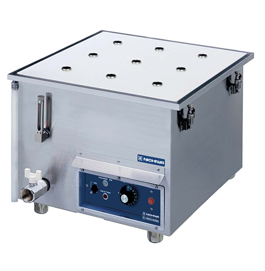 【尖んがり19倍】手動水式 灯し火蒸器 NES-451-3【製造会社直送】 EBM 音の大きさ.26[0933-06]すし器・蒸し器・セイロ類