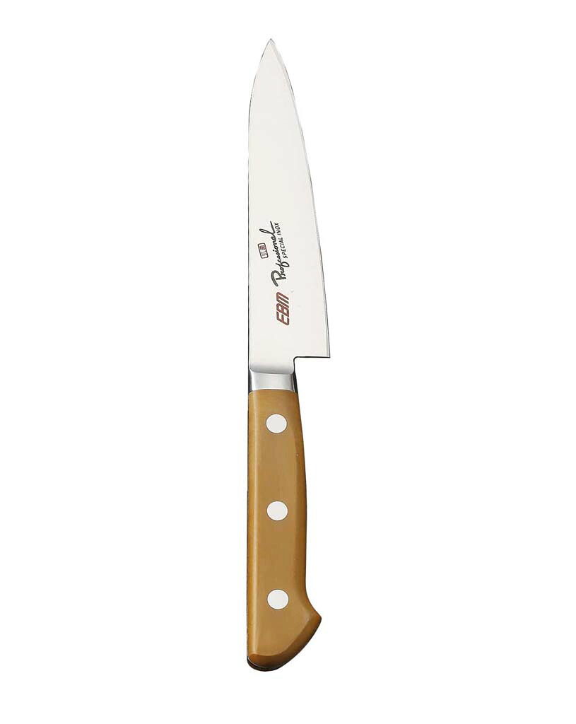【ポイント20倍】EBM 抗菌 スペシャル・イノックス ペティーナイフ 12cm ブラウン【抗菌】【洗浄機OK】【日本製】 EBM vol.26[0248-07]庖丁・包丁｜厨房の達人