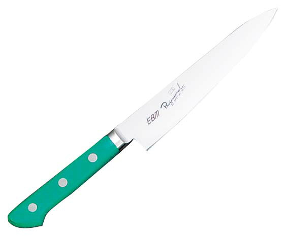 【ポイント20倍】EBM 抗菌 スペシャル・イノックス ペティーナイフ 15cm グリーン【抗菌】【洗浄機OK】【日本製】 EBM vol.26[0248-08]庖丁・包丁｜厨房の達人