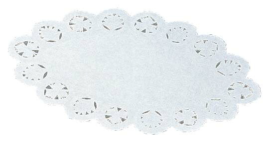 【ポイント20倍】ドイリー レースペーパー 小判型(500枚入)16号 EBM vol.26[2350-02]厨房消耗品｜厨房の達人
