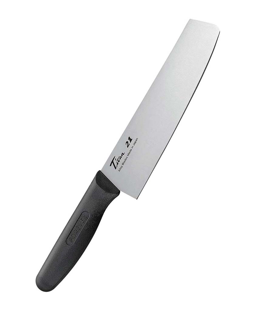 【ポイント20倍】銀チタン 菜切庖丁 F-7016(HV-18)18cm【抗菌】【洗浄機OK】 EBM vol.26[0297-03]庖丁・包丁｜厨房の達人