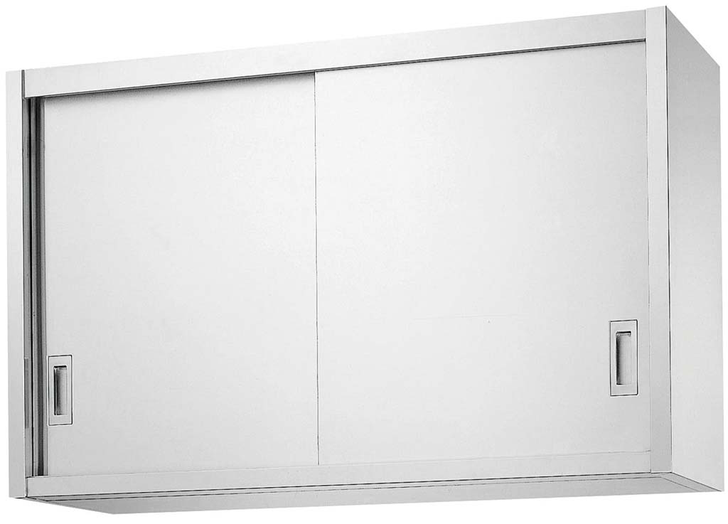 【ポイント20倍】吊戸棚 H75型(片面ステンレス戸)H75-18030【キャンセル・返品不可】【メーカー直送】【日本製】 EBM vol.26[2174-04]棚・作業台