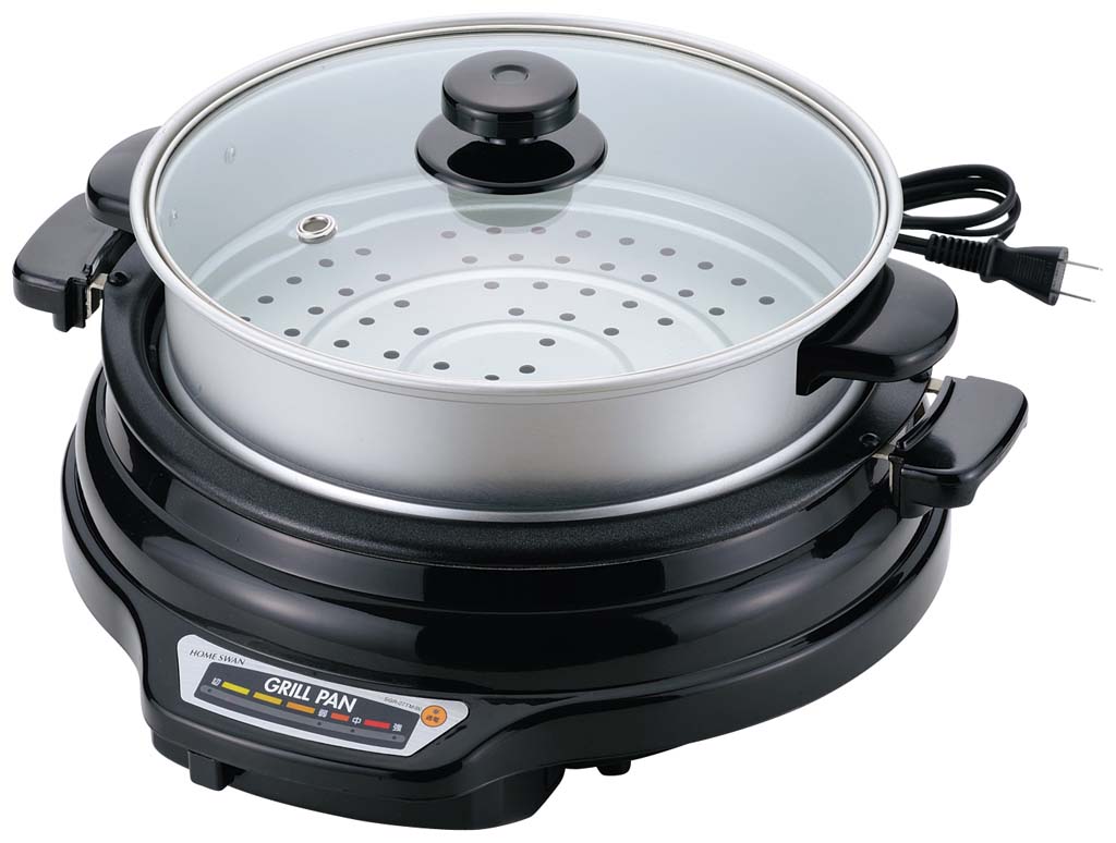 着脱グリルパン 蒸し鍋付 27cm SGR-27TM(B)(代引不可)【送料無料】 楽天市場】着脱グリルパン 蒸し鍋付 27cm SGR-27TM(B)(代引不可)【送料