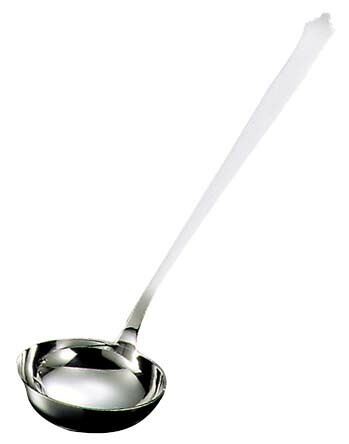 【尖んがり18倍】18-8 中華食器 ネオチャイニーズ スープレードル L(100竓)【食器かわき切る機相応う】【日本製】 EBM 音の大きさ.26[1231-05]集まり・バイキング