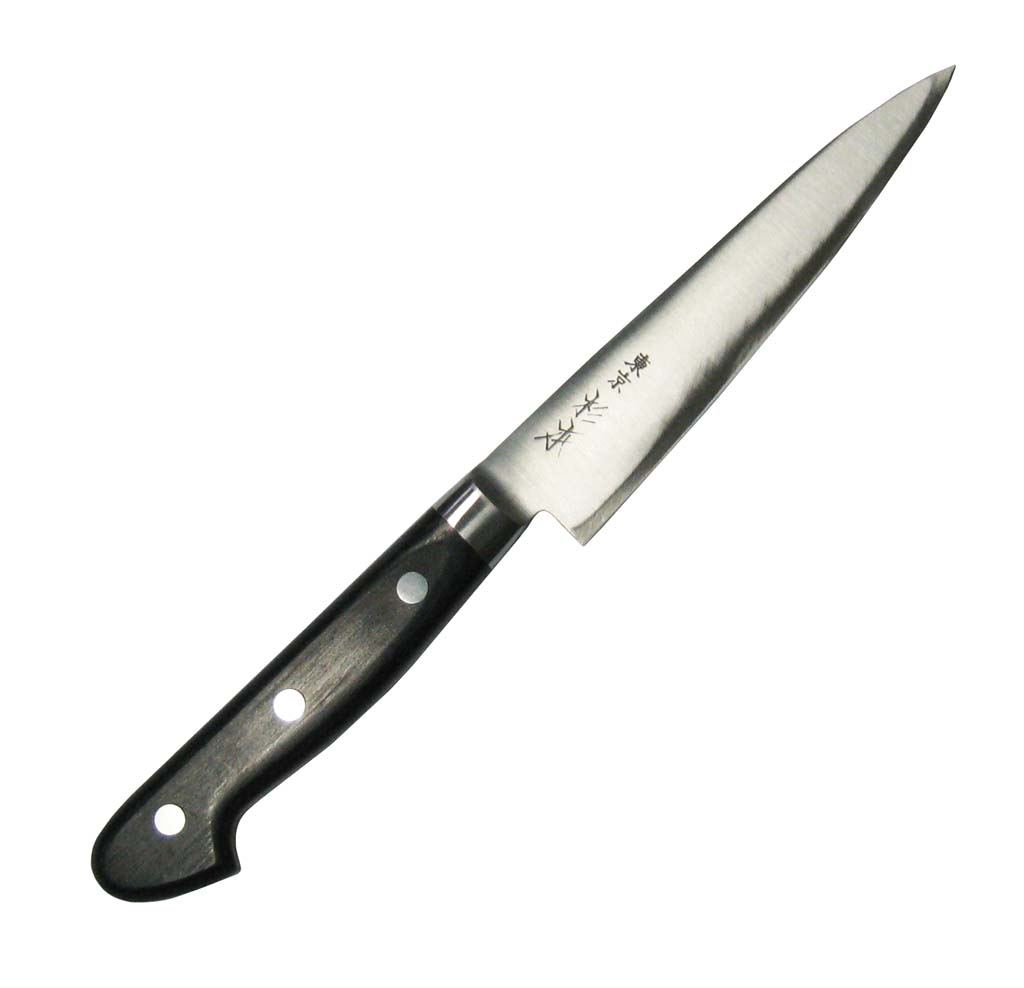 【ポイント17倍】杉本 ツバ付最上品(A)洋庖丁(日本鋼)ペティーナイフ 12cm EBM vol.26[0262-10]庖丁・包丁｜厨房の達人
