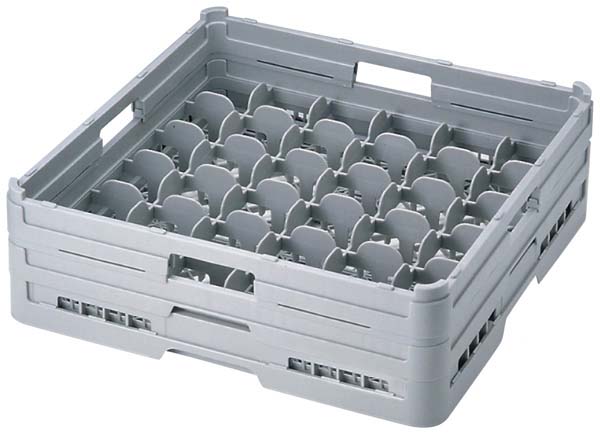 【ポイント20倍】BK フルサイズ グラスラック36仕切 G-36-95【キャンセル・返品不可】【洗浄機OK】 EBM vol.26[2196-04]バスボックス・洗浄ラック｜厨房の達人