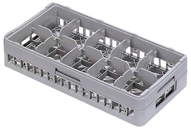 【ポイント20倍】BK ハーフ グラスラック10仕切 HG-10-135【キャンセル・返品不可】【洗浄機OK】 EBM vol.26[2200-02]バスボックス・洗浄ラック