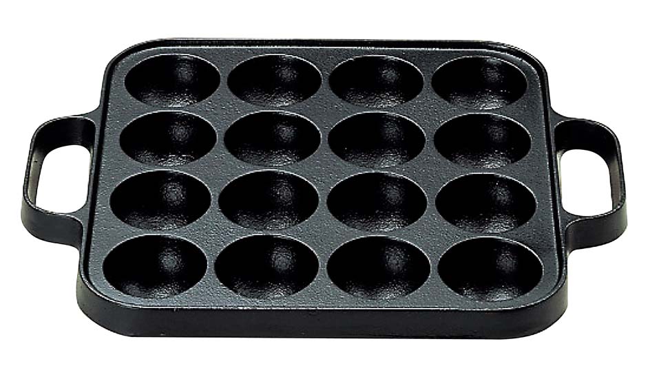 【尖んがり18倍】SE たこ焼器 角型 16穴 CA-30L 鉄イモノ【南部地方金物用カシューナッツペンキ塗り】【電磁膳立て器100V】【オーヴン】【日本製】 EBM 音の大きさ.26[0860-08]お口当たり焼・てこ焼・鉄板焼かかわり合い