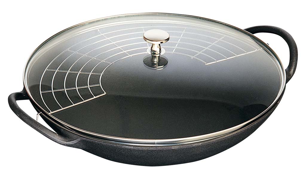 【ポイント20倍】ストウブ グランビュッフェパン 37cm ブラック 40509-398【電磁調理器200V】【オーブン】 EBM vol.26[0184-04]ブランドキッチンコレクション｜厨房の達人
