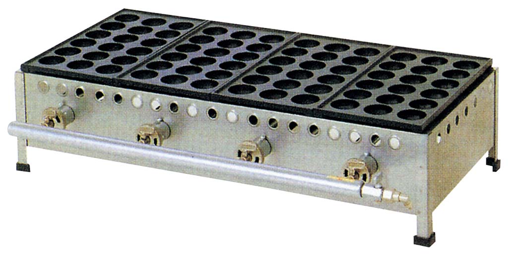 【尖んがり20倍】IT ジャンボ たこ焼器 18穴 184SH 4連式 LP 【製造業者直送】【抗菌】【日本製】 EBM 音の大きさ.26[0859-04]お口当たり焼・てこ焼・鉄板焼かかわり合い キッチン用品・食器・調理器具-その他