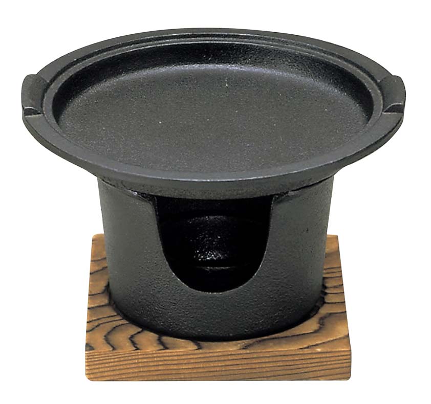 【ポイント19倍】アサヒ 炉ばた コンロセット D502-40 EBM vol.26[1789-15]卓上鍋・焼物用品
