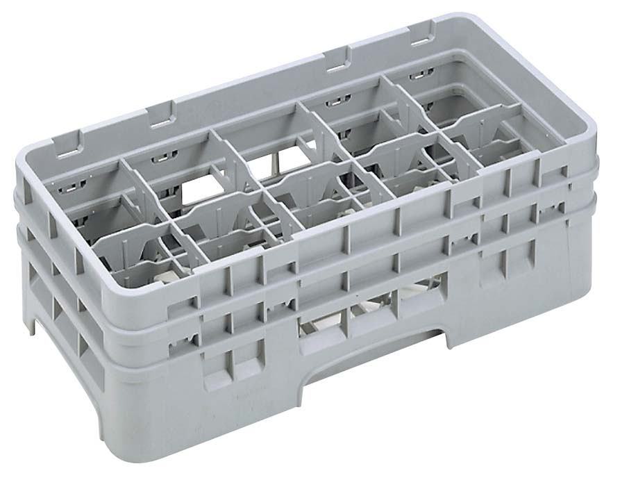 【ポイント20倍】キャンブロ カムラック ハーフ ステム用 10HS318 ソフトグレー【キャンセル・返品不可】【洗浄機OK】 EBM vol.26[2208-05]バスボックス・洗浄ラック