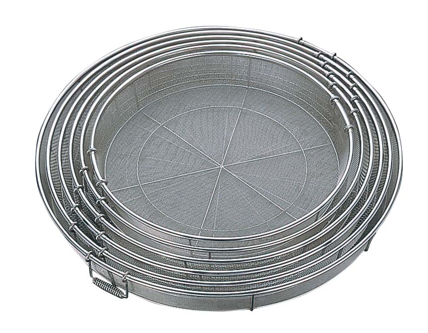 【ポイント20倍】BK 18-8 給食用手付 蒸しカゴ 80cm 細目(11メッシュ) EBM vol.26[0445-14]水切り・ザル