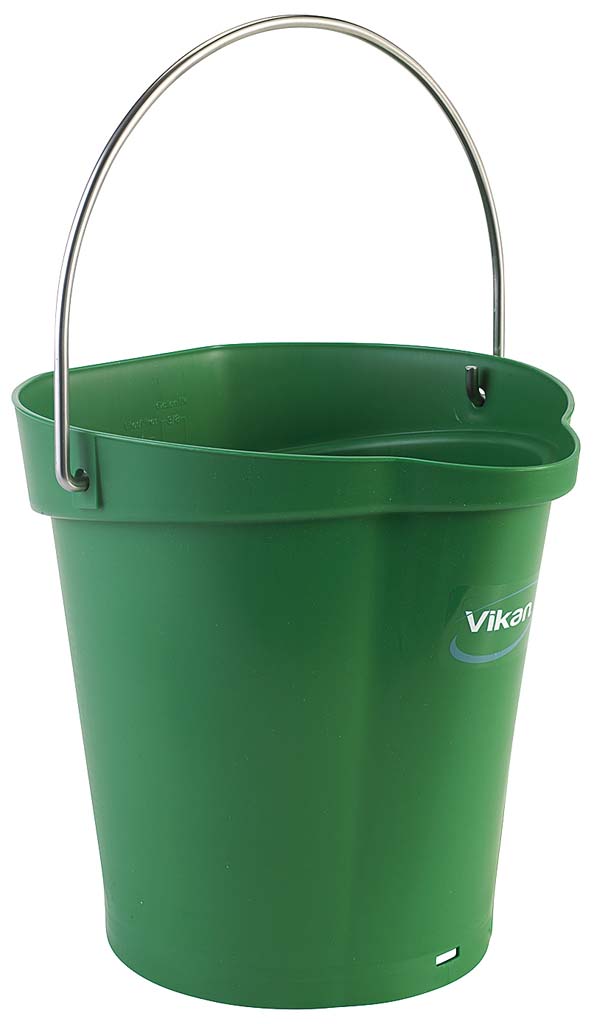 【ポイント18倍】ヴァイカン ハイジーンバケット 20L 本体 56922 グリーン EBM vol.26[2403-20]清掃・衛生用品