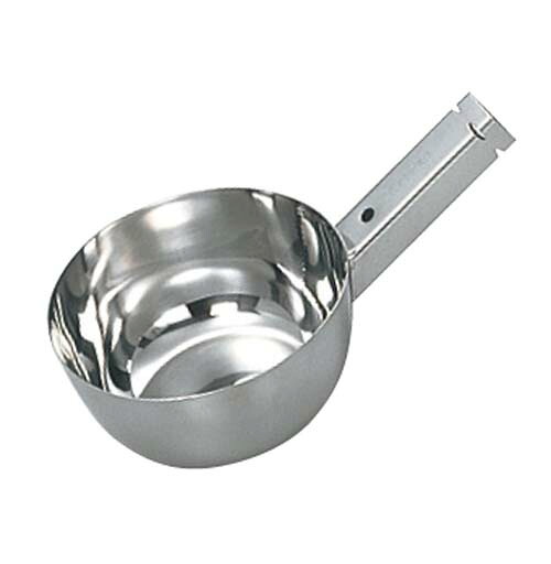 【ポイント18倍】18-8 ひしゃく 抗菌 角柄用 15cm KEH15【抗菌】【食器乾燥機対応】【洗浄機OK】【消毒保管庫OK】【日本製】 EBM vol.26[0635-06]すくい網・ひしゃく・給食用スパテラ