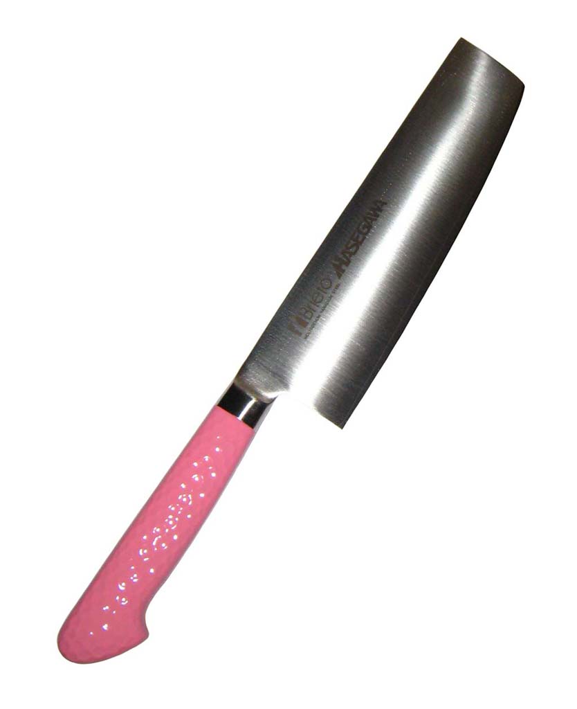 【ポイント20倍】ハセガワ 抗菌カラー庖丁 菜切 MNK-18 18cm ピンク【抗菌】【食器乾燥機対応】【洗浄機OK】【消毒保管庫OK】【日本製】 EBM vol.26[0250-06]庖丁・包丁｜厨房の達人 15,096円