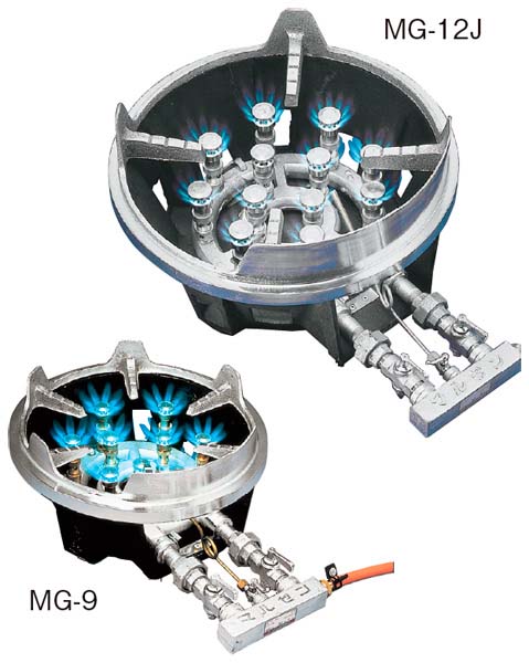 【ポイント14倍】マルゼン スーパージャンボバーナー MG-12 LP【メーカー直送】 EBM vol.26[0822-08]電気コンロ・ガスコンロ｜厨房の達人