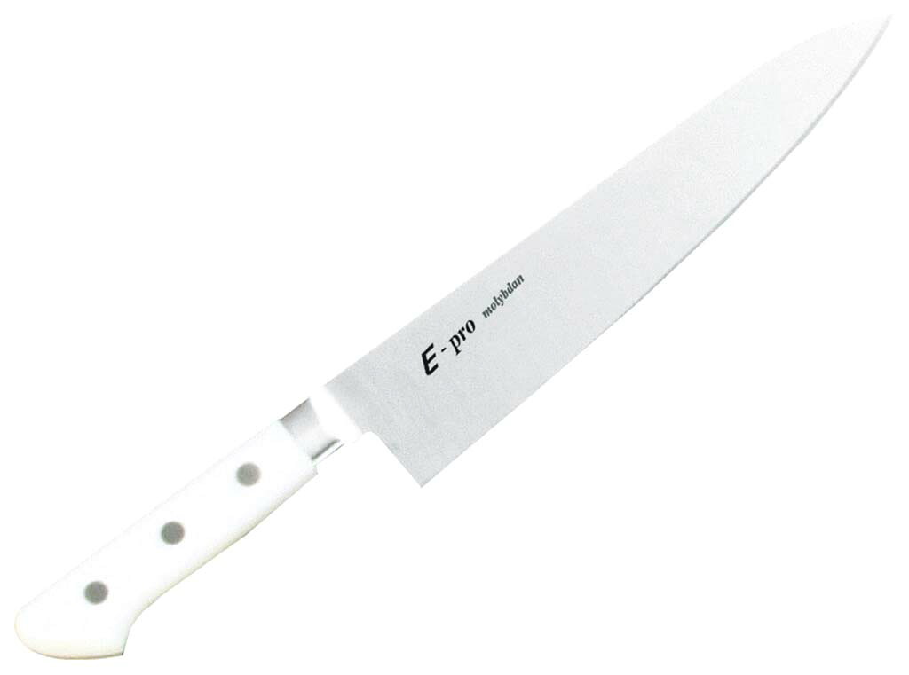 【ポイント20倍】EBM E-PRO モリブデン 牛刀 18cm ホワイト EBM vol.26[0247-01]庖丁・包丁
