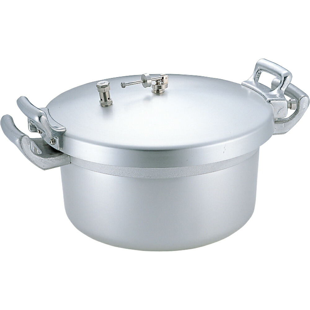 北陸アルミ　アルミ業務用圧力鍋　24L｜厨房良品 店